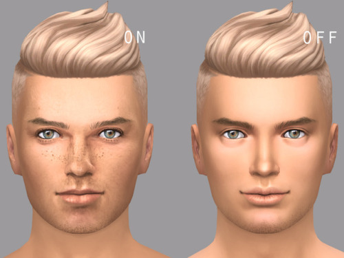 realistic skins for sims 4